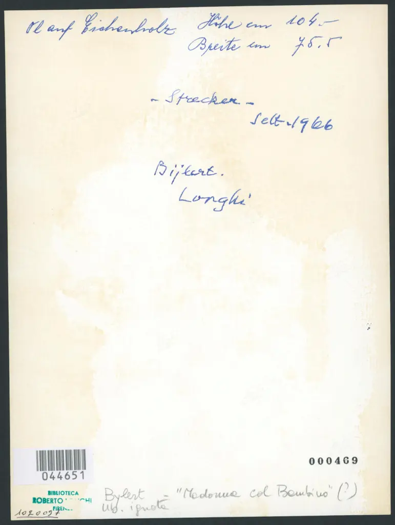 Bijlert Jan Harmensz van - sec. XVII - Madonna con Bambino