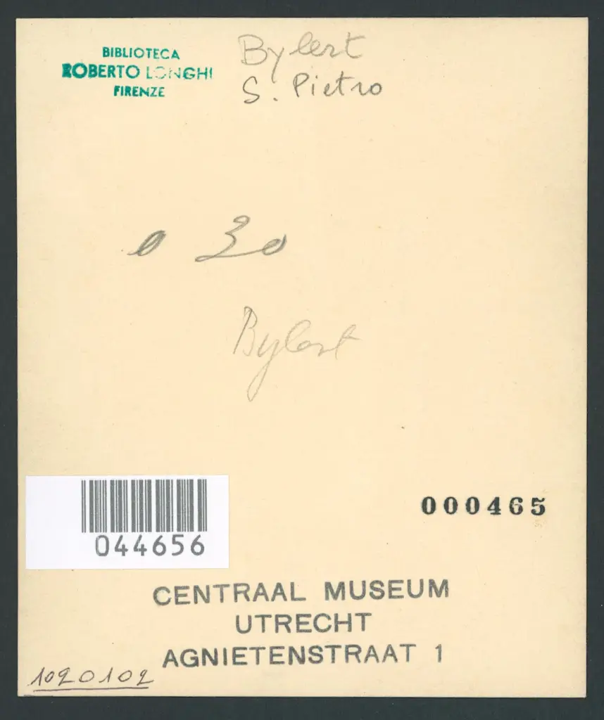 Bijlert Jan Harmensz van - sec. XVII - San Pietro in preghiera