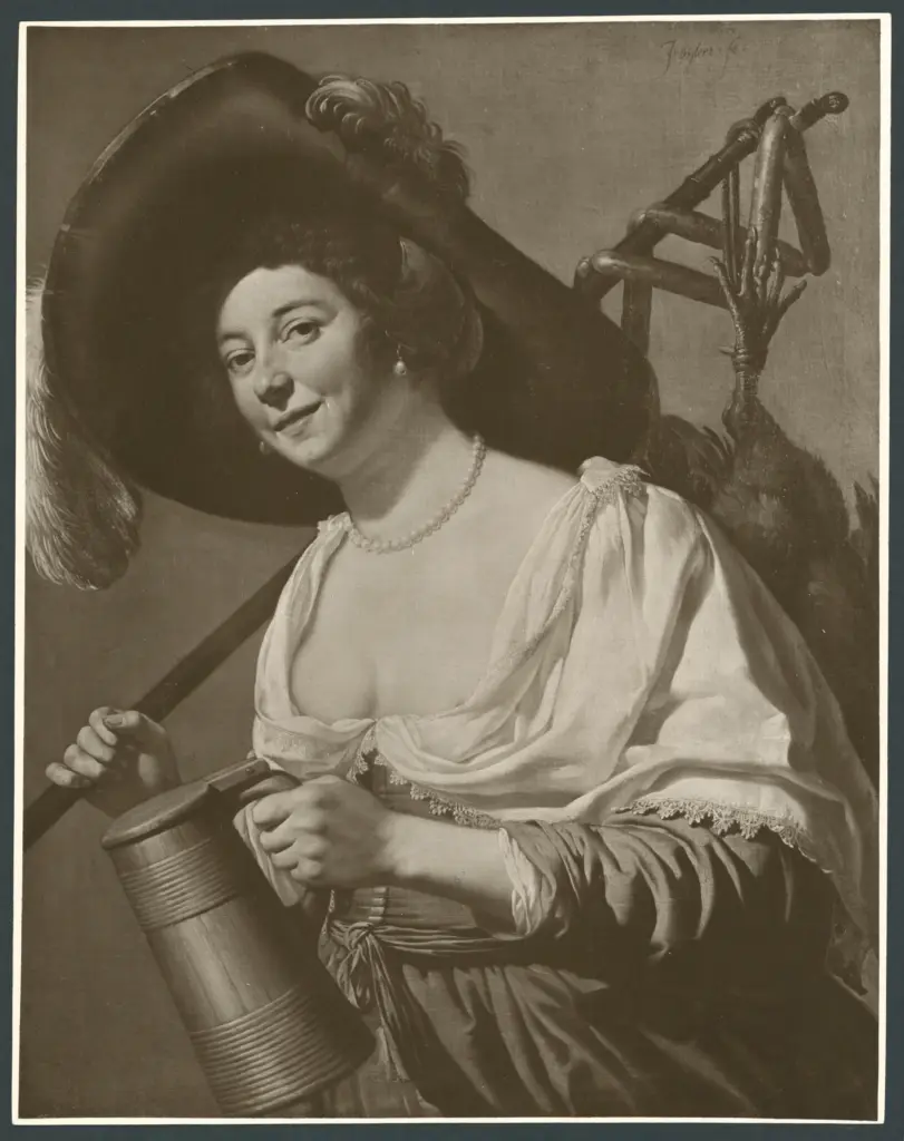 Bijlert Jan Harmensz van - sec. XVII - Donna di campagna