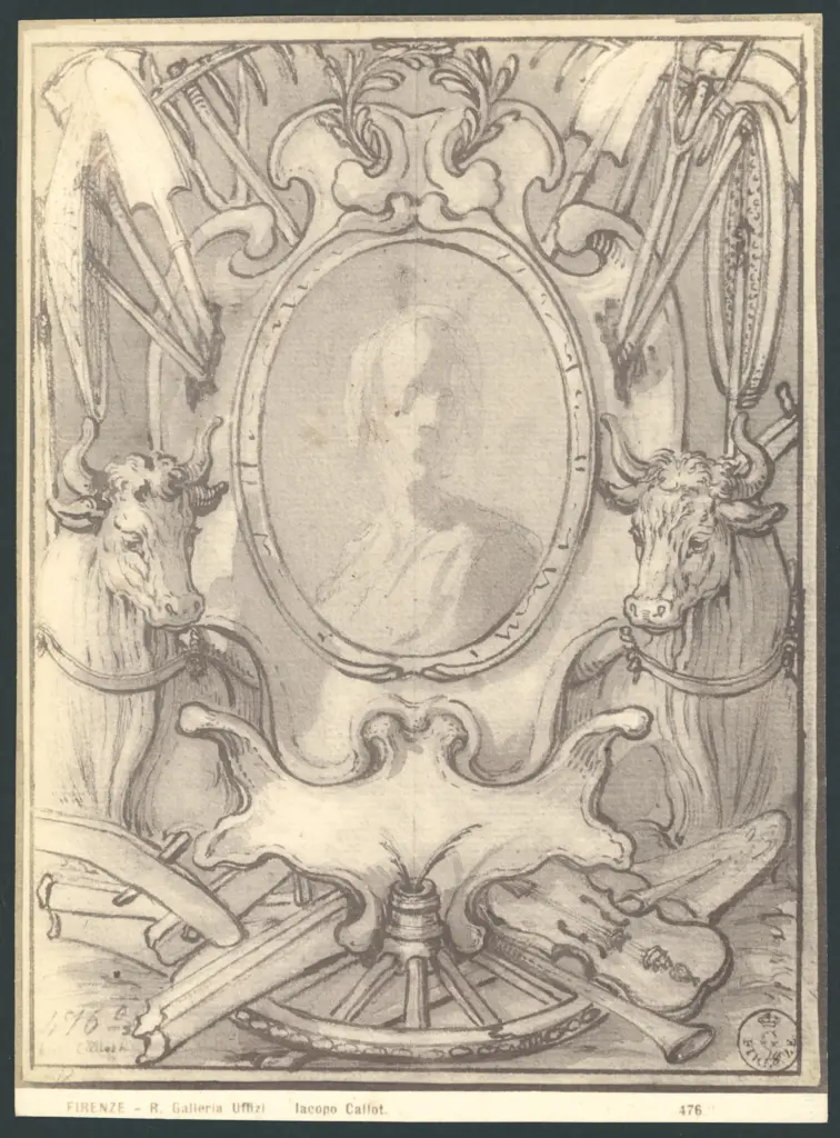 Firenze - R. Galleria Uffizi. Iacopo Callot. 476.