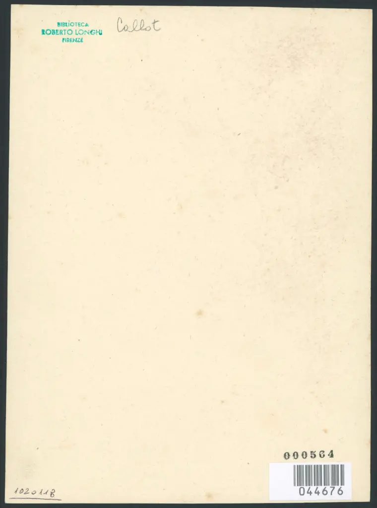 Firenze - R. Galleria Uffizi. Iacopo Callot. 476.