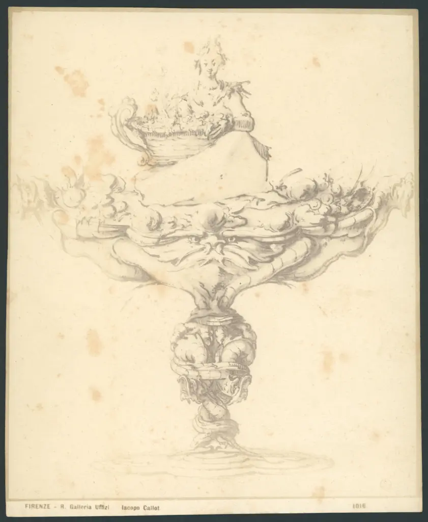 Firenze - R. Galleria Uffizi. Iacopo Callot. 1016.