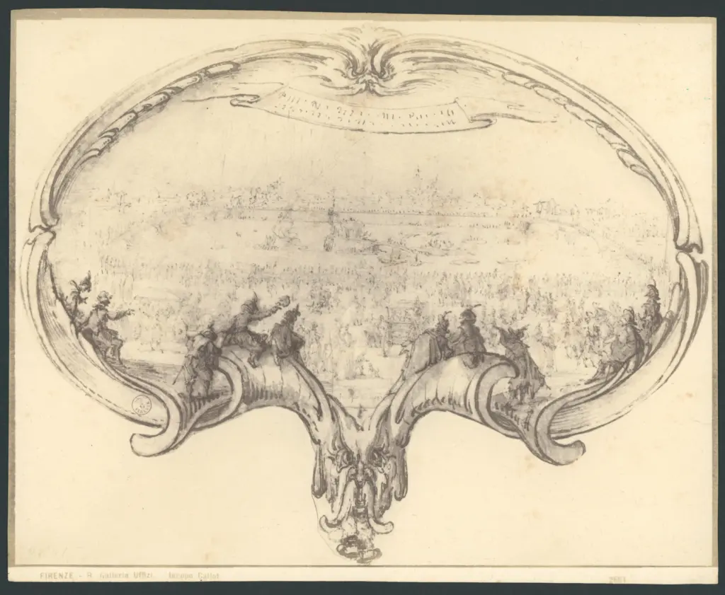 Firenze - R. Galleria Uffizi. Iacopo Callot. 2661.