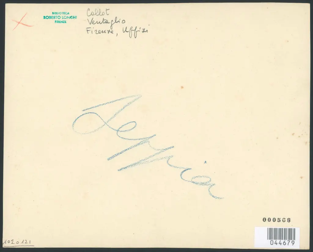 Firenze - R. Galleria Uffizi. Iacopo Callot. 2661.