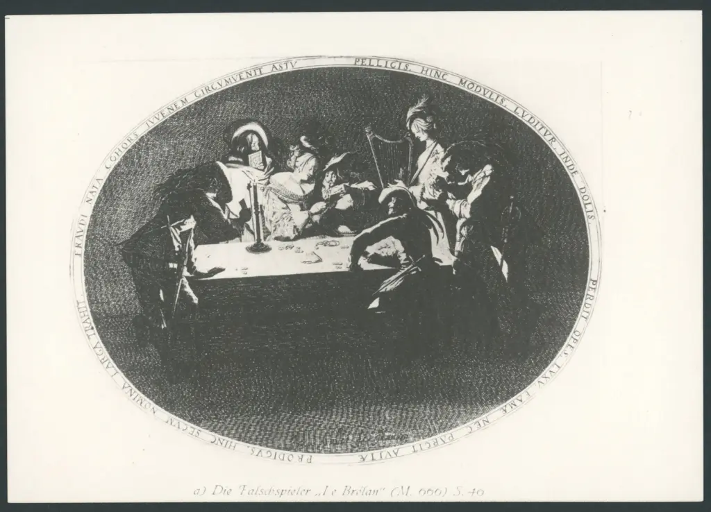 a) Die Falschspieler "Le Brélan" (M. 666) S. 40