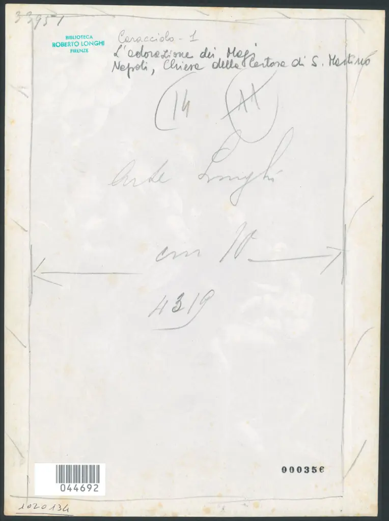 Napoli - Chiesa della Certosa di S. Martino. Sala del Capitolo. L'Adorazione dei Magi. (P. P. Rubens?).