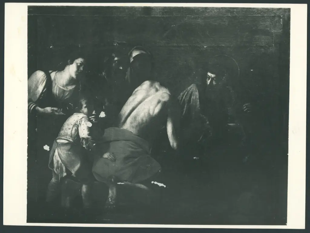 Cristo aiutato da Simone il Cireneo a portare la croce