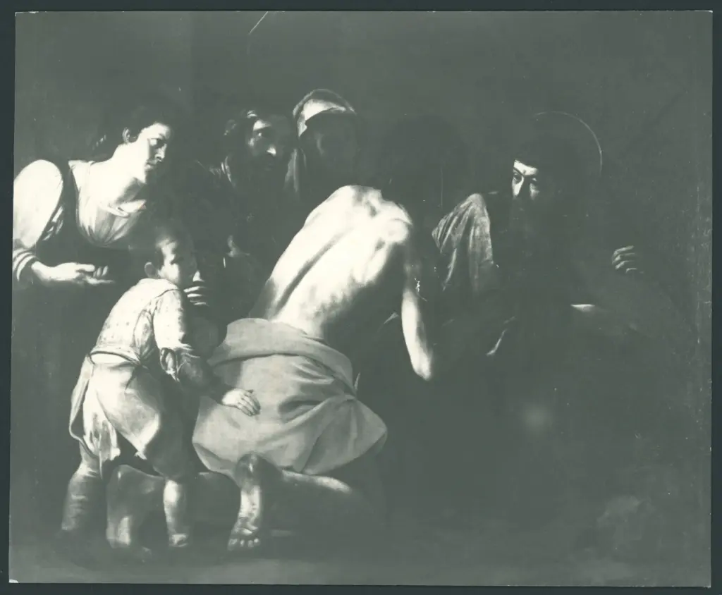 Cristo aiutato da Simone il Cireneo a portare la croce