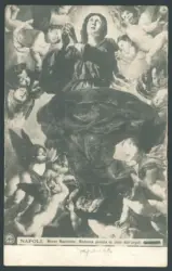 Napoli. Museo Nazionale; Madonna portata in cielo dall'angeli, Caracciolo.