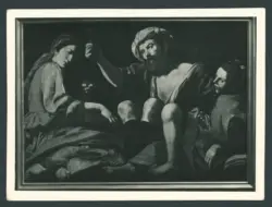 Caracciolo Giovanni Battista (Battistello) - sec. XVII - Lot e le figlie