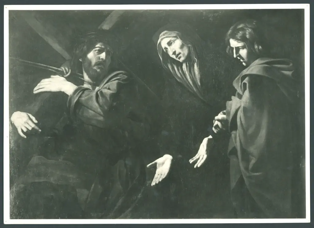 Cristo incontra la Madonna sulla via del Calvario