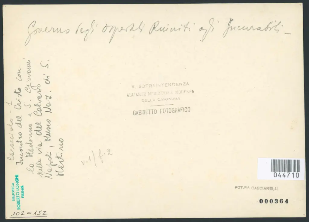 Caracciolo Giovanni Battista (Battistello) - sec. XVII - Cristo incontra la Madonna sulla via del Calvario