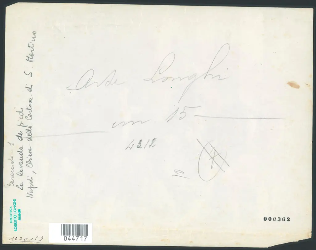 Napoli - Chiesa della Certosa di S. Martino. La lavanda dei piedi. (G. B. Caracciolo).