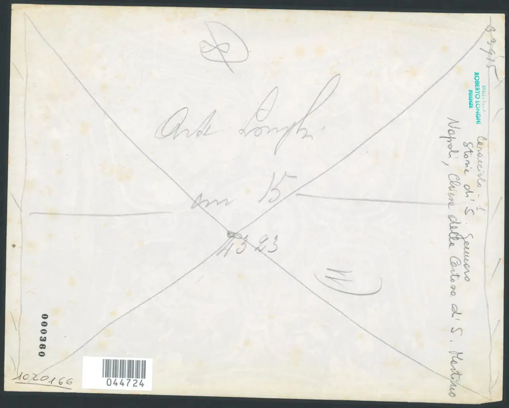 Napoli - Chiesa della Certosa di S. Martino. Prima Cappella a Sinistra. La Volta con affreschi di Baldassare Corenzio.