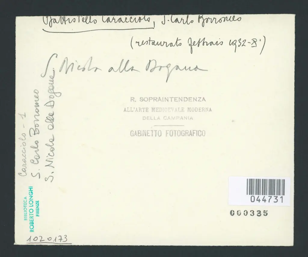 Caracciolo Giovanni Battista (Battistello) - sec. XVII - San Carlo Borromeo in preghiera