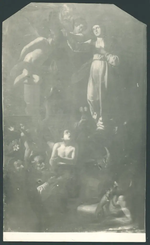 Immacolata Concezione con i santi Domenico e Francesco di Paola