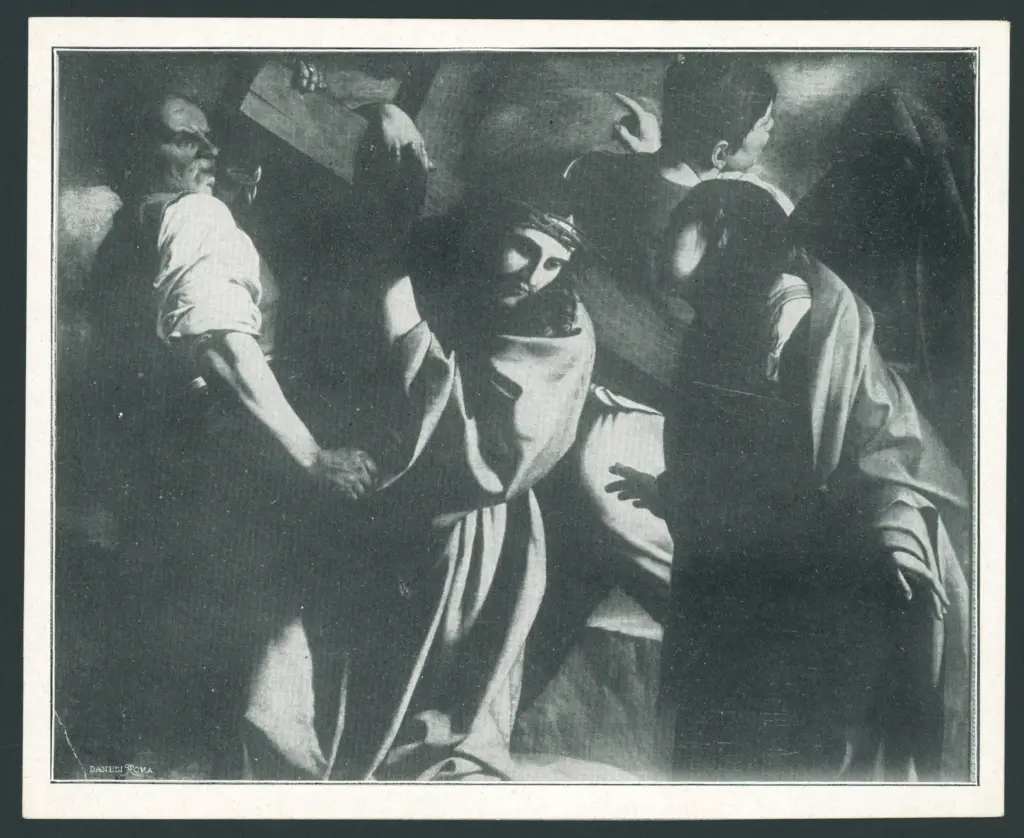 Merisi Michelangelo (Caravaggio) - sec. XVI - Andata al Calvario