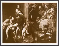 Caracciolo Giovanni Battista (Battistello) - sec. XVII - Giudizio di Salomone