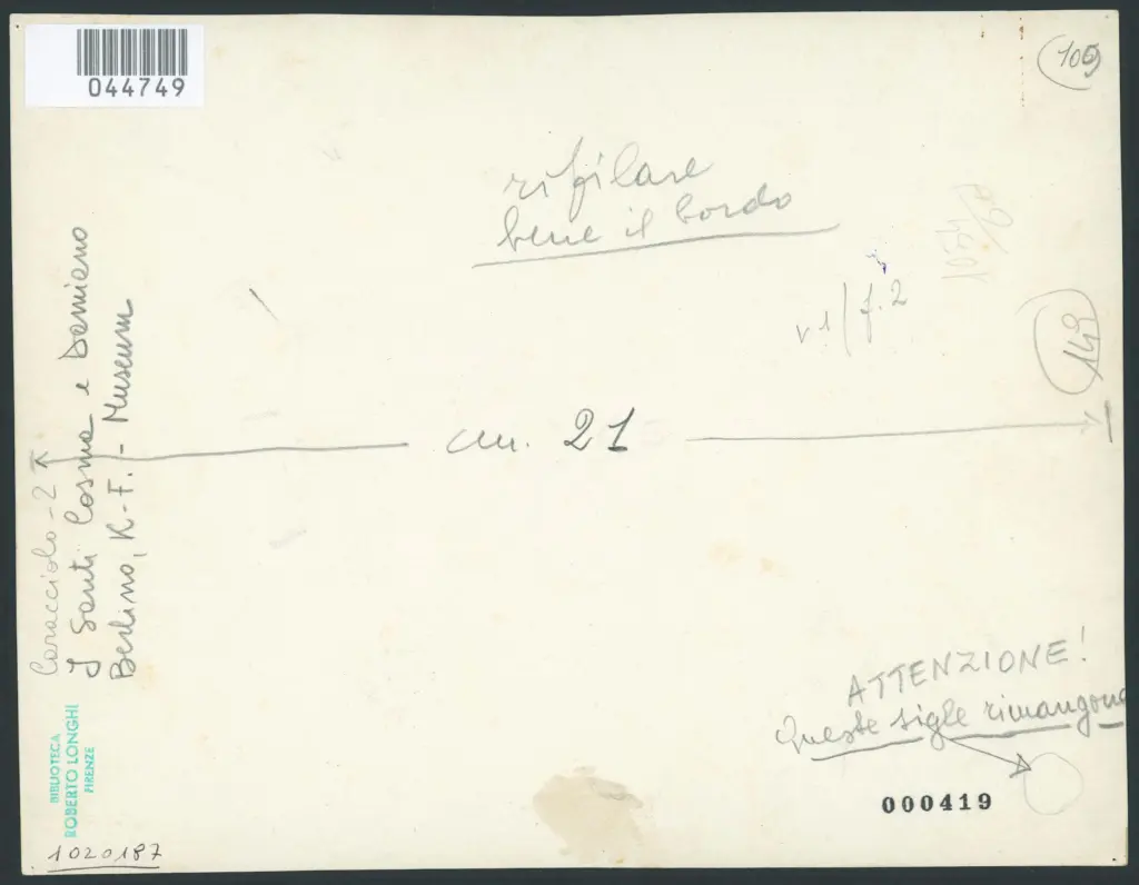 Caracciolo Giovanni Battista (Battistello) - sec. XVII - San Cosma e san Damiano