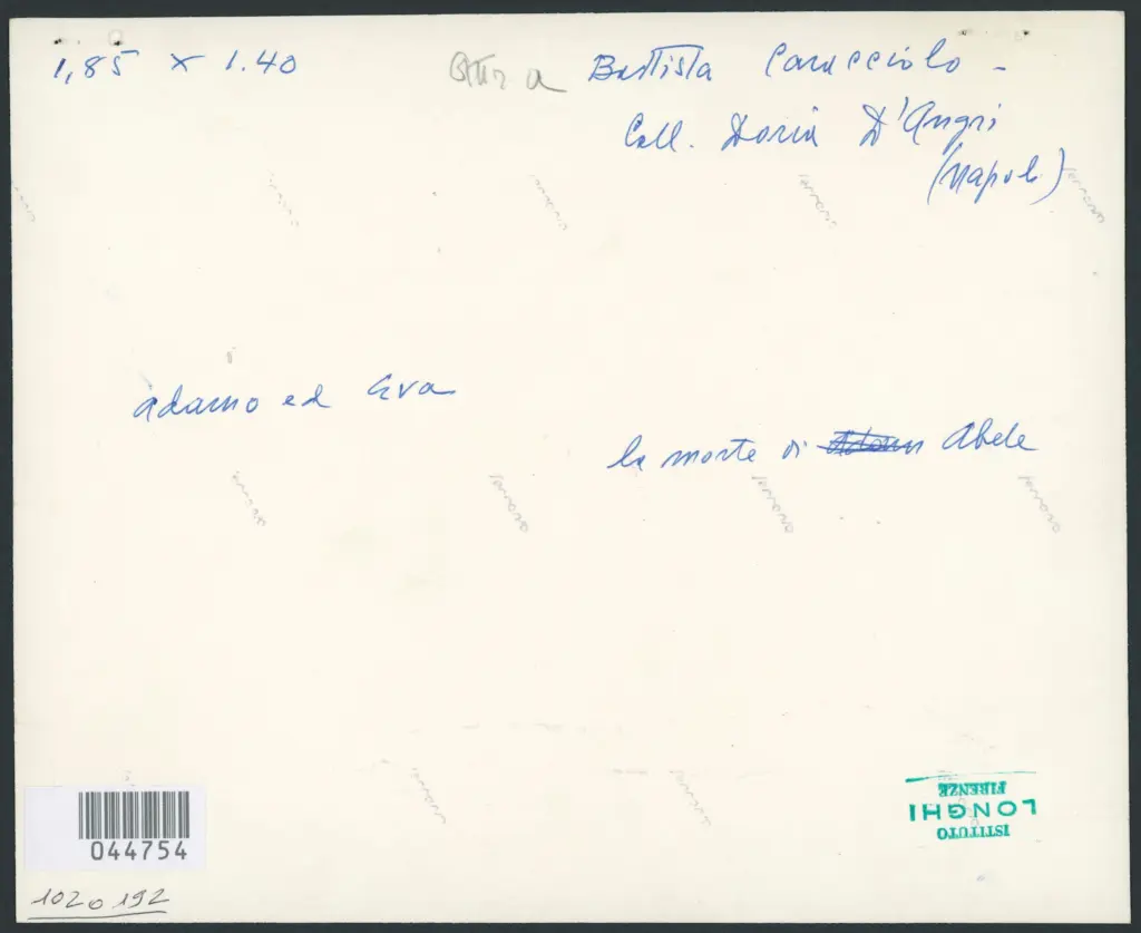 Caracciolo Giovanni Battista (Battistello) - sec. XVII - Compianto sul corpo di Abele