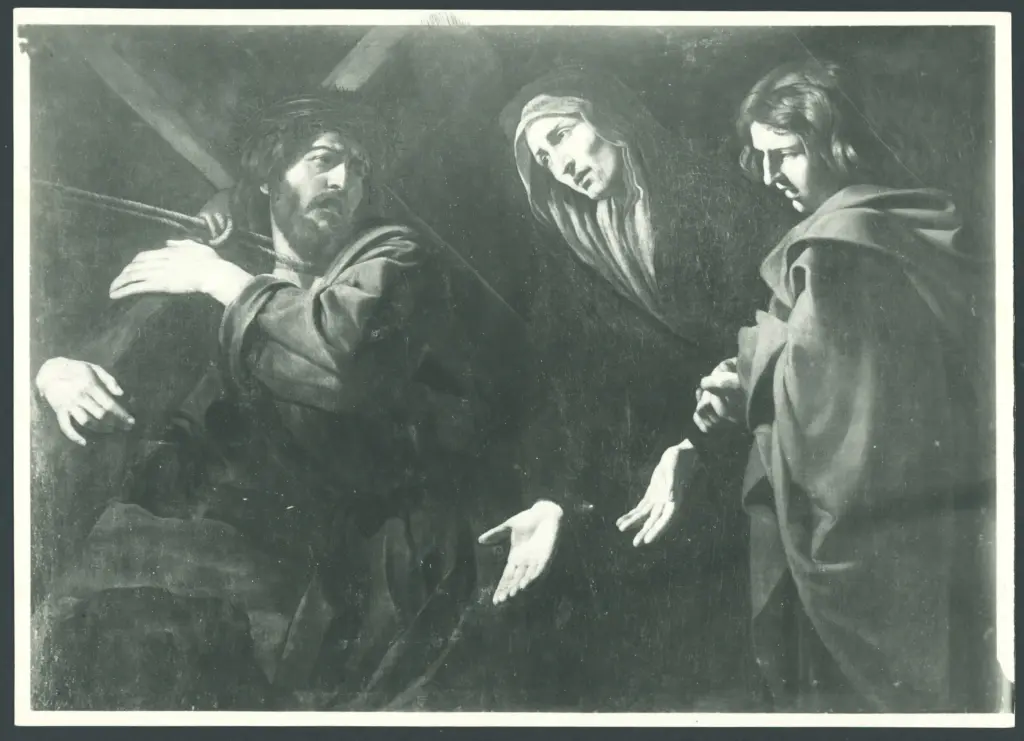 Cristo incontra la Madonna sulla via del Calvario