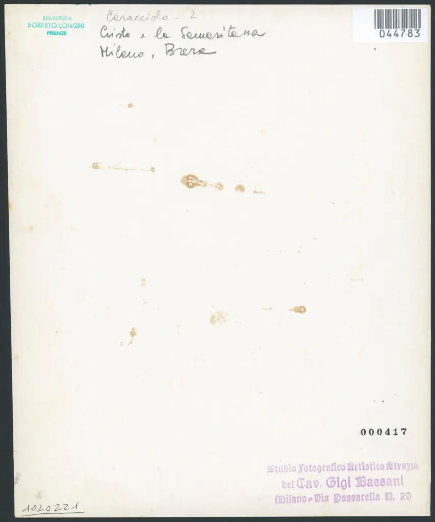 Caracciolo Giovanni Battista (Battistello) - sec. XVII - Cristo e la Samaritana al pozzo