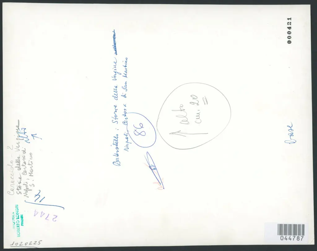 Napoli - Chiesa della Certosa di S. Martino. Terza Cappella a Sinistra. La Volta con Storie della Vergine. (G. B. Caracciolo).