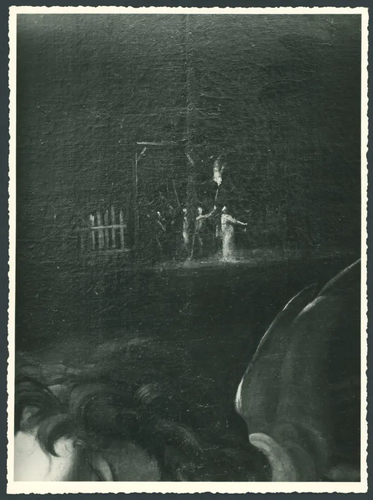 Caracciolo Giovanni Battista (Battistello) - sec. XVII - Cristo nell'orto confortato dall'angelo; Cattura di Cristo nell'orto