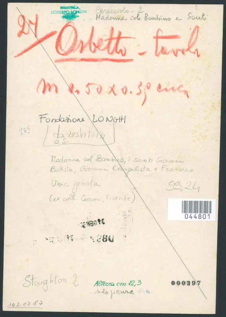 Caracciolo Giovanni Battista (Battistello) - sec. XVII - Madonna con Bambino e san Francesco, san Giovanni Evangelista e san Giovanni Battista