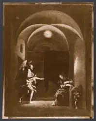 Caracciolo Giovanni Battista (Battistello) - sec. XVII - Annunciazione