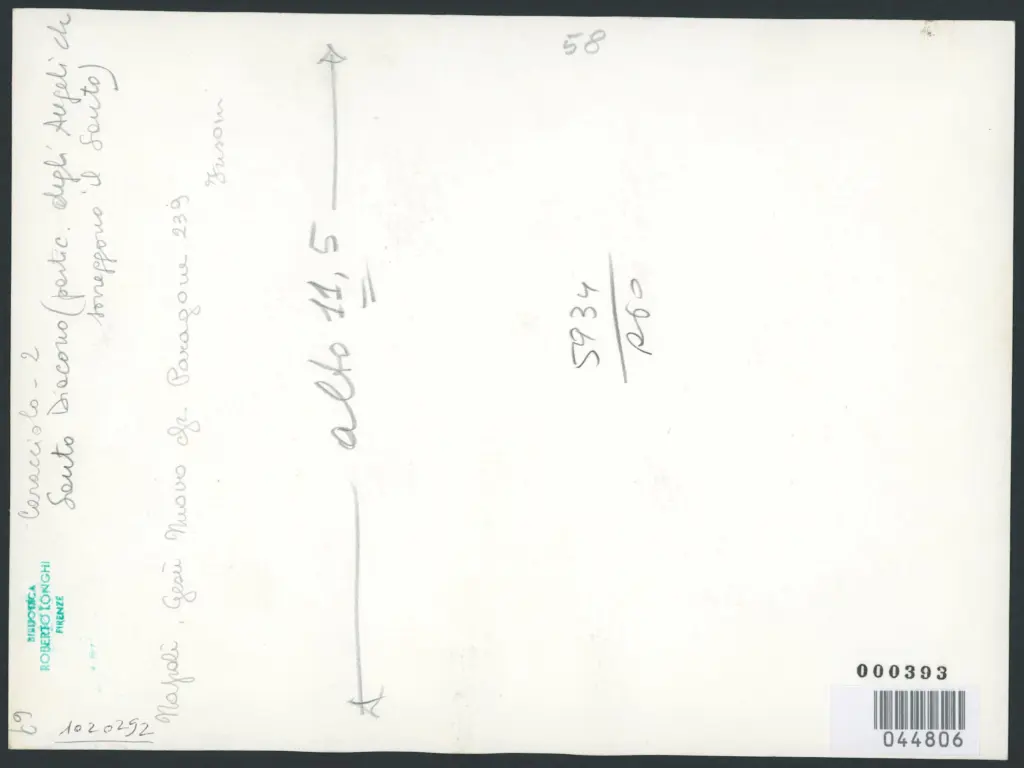 Caracciolo Giovanni Battista (Battistello) - sec. XVII - Gloria di san Luigi Gonzaga