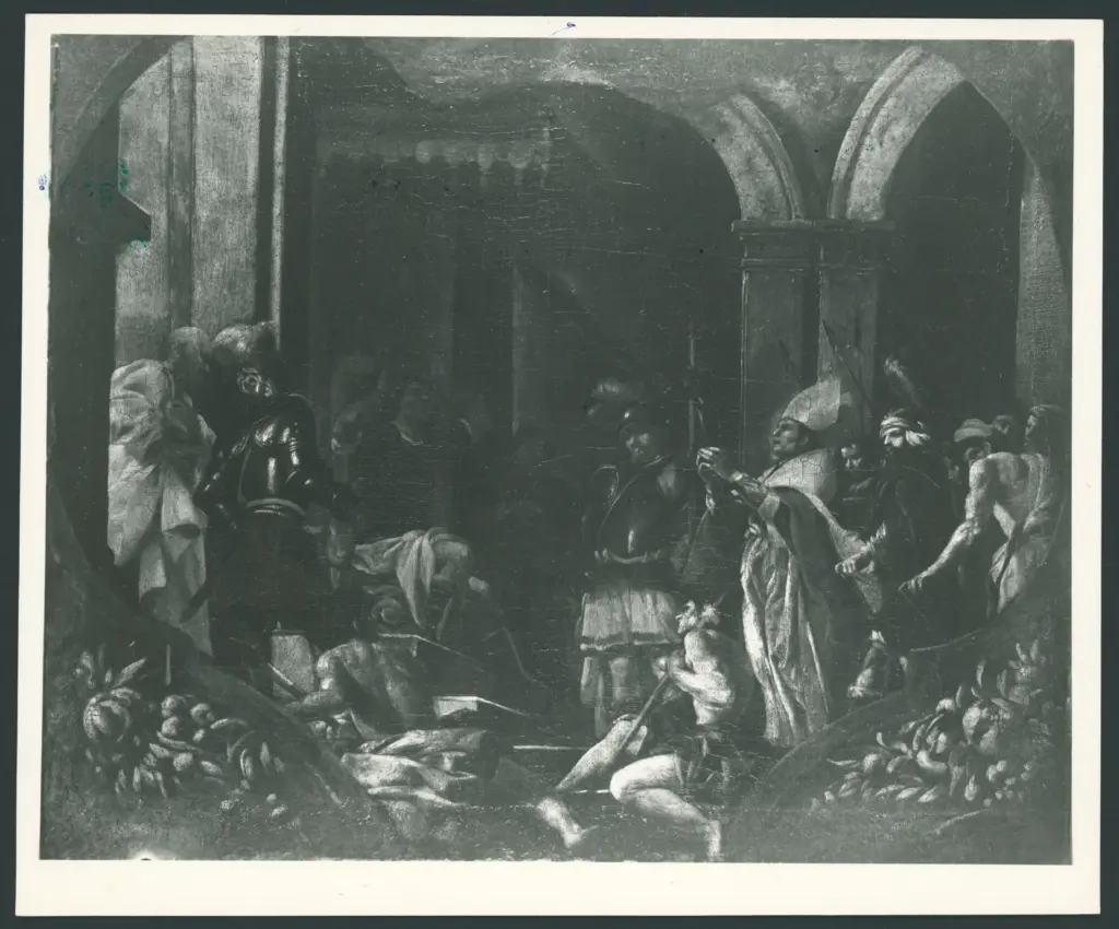 San Gennaro condotto davanti ai giudici