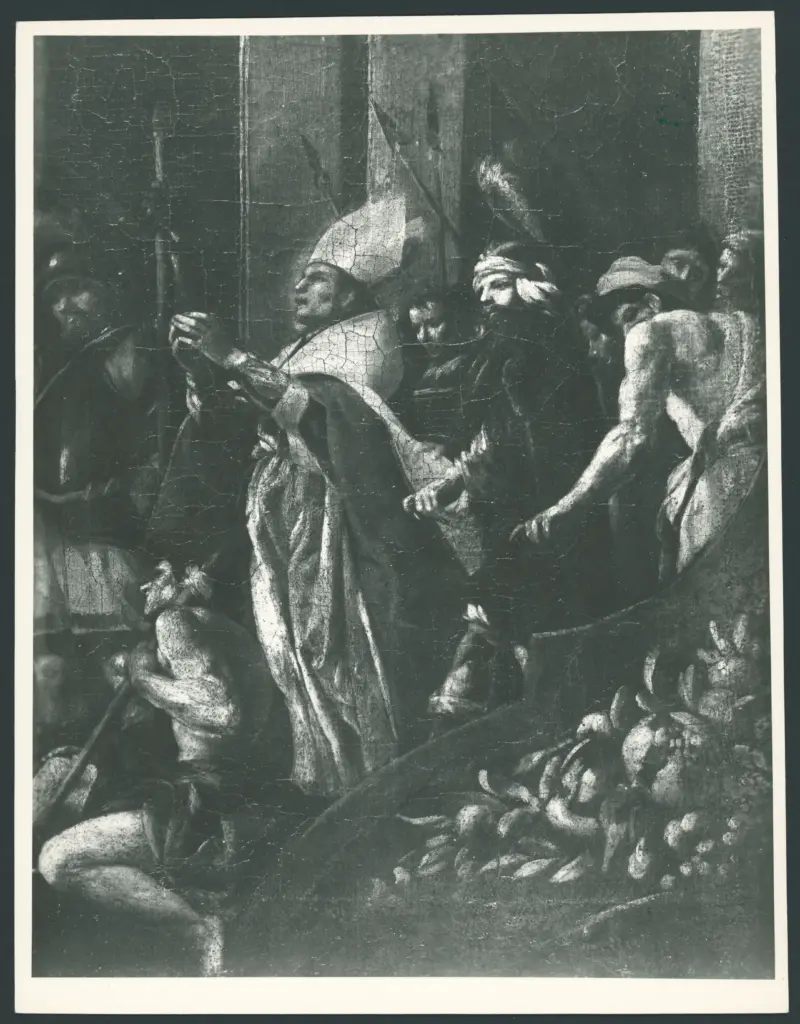 San Gennaro condotto davanti ai giudici