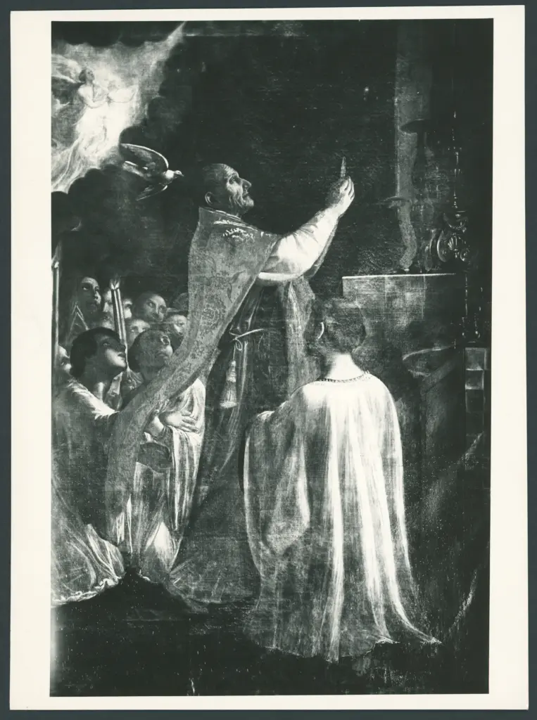 Messa di san Gregorio Magno e liberazione delle anime del Purgatorio