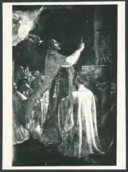 Roma - Chiesa di S. Francesca Romana. A. Caroselli. S. Gregorio Magno