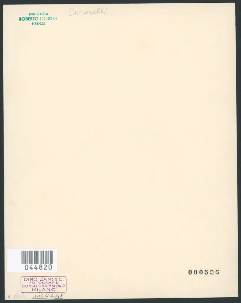 Caroselli Angelo - sec. XVII - Figura femminile con vaso di fiori