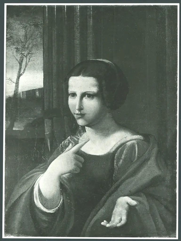 Caroselli Angelo - sec. XVII - Ritratto di donna