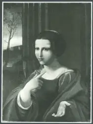 Caroselli Angelo - sec. XVII - Ritratto di donna