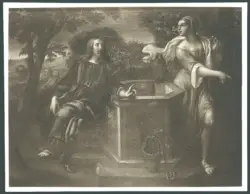 Caroselli Angelo - sec. XVII - Cristo e la Samaritana al pozzo
