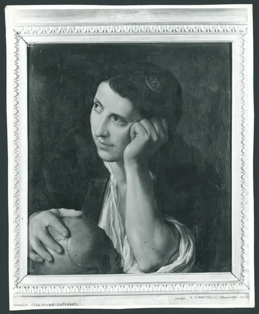 Giovane in meditazione