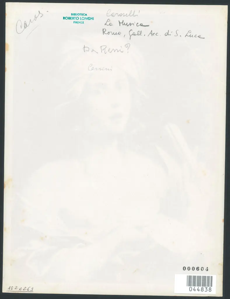Roma - Galleria dell'Acc. di S. Luca. La Musica. (Gherardo delle Notti.)