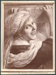 Roma - Galleria Nazionale - già Corsini. La Vanità. (Scuola Romana XVIIe secolo).
