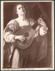 Roma - Suonatrice di liuto - Caravaggio - Palazzo Spada