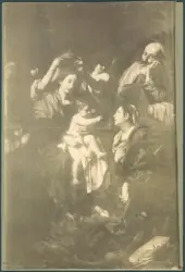 Cavarozzi Bartolomeo - sec. XVII - Matrimonio mistico di santa Caterina