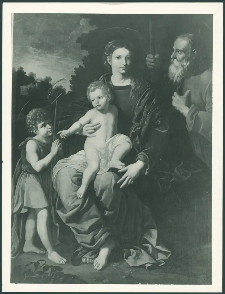 Sacra Famiglia con san Giovannino