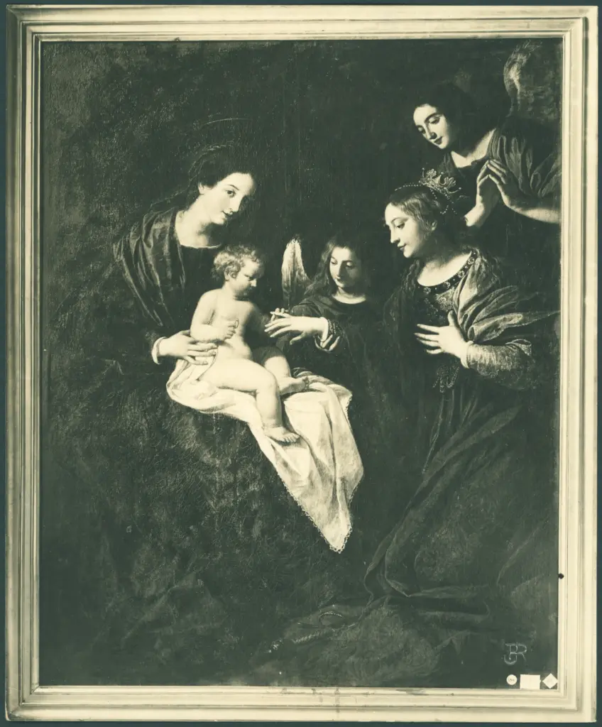 Matrimonio mistico di santa Caterina d'Alessandria