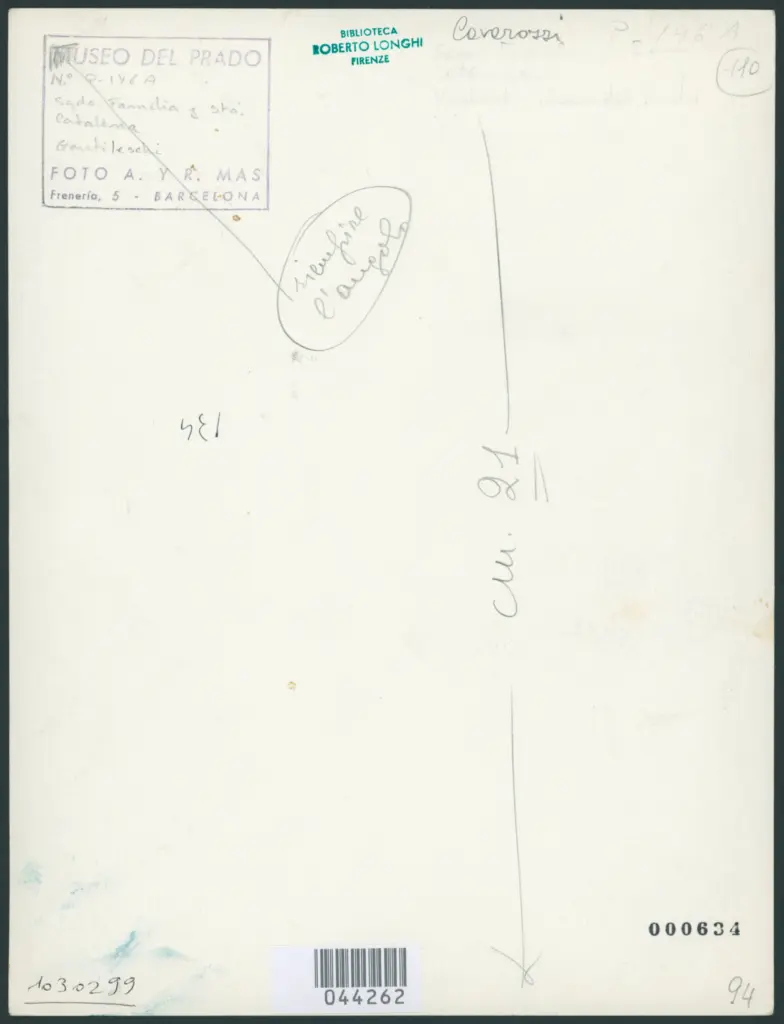 Sgda. Familia y Sta. Catalina. Gentileschi