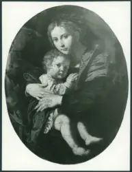 Cavarozzi Bartolomeo - sec. XVII - Madonna con Bambino