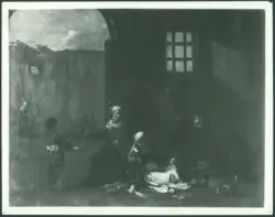 Roma, Gallerie Arte Antica. Peter Van Laer. Cerquozzi. Scena di genere