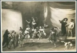 Cerquozzi Michelangelo (Michelangelo delle Bambocciate/ Michelangelo delle Battaglie) - sec. XVII - Scena carnevalesca